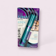 Máscara de pestañas The Super Sizer Fibers Covergirl