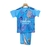 Conjunto Infantil Real Madrid 24-25 Goleiro Adidas- Azul