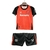 Conjunto Infantil Bayer Leverkusen 24-25 I Home Castore- Vermelho