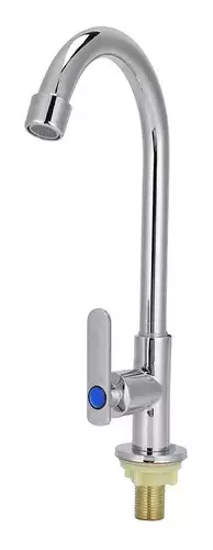 canilla metal de mesada
