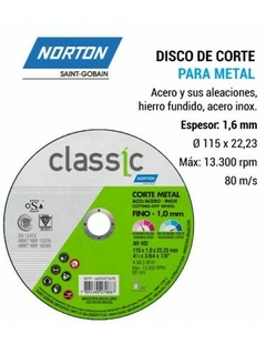 disco de corte 115 Classic