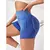 Short Esportiva Academia Yoga Feminina Cintura Alta Elástica Secagem Rápida - comprar online