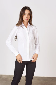 3 CAMISAS M/L BLANCAS MUJER