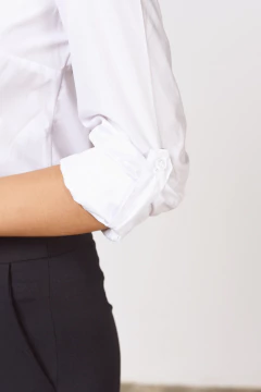 3 CAMISAS M/L BLANCAS MUJER - prueba