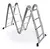 Escalera articulada 4x4