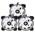 Kit 3 Fans Cooler RGB [Preto] - comprar online