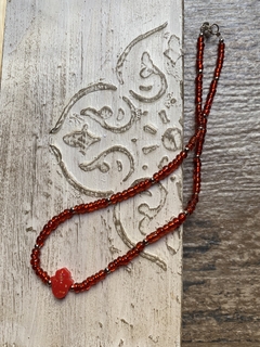 Collar hamsa y vidrio - comprar online