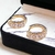 Brinco de Argola com Strass