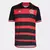 Camisa Flamengo I 24/25 Torcedor Masculina - Vermelho e preto tradicional