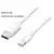 Cabo Lightning Original Tipo C iPhone Novo 1 Metro - Branco