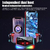 Fone de ouvido Bluetooth sem fio Touch Control M28 Preto na internet