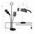 Ring Light 65013ring de Mesa com Suporte para Celular e Microfone 65013