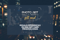 Gift Card por un curso de Fotografía