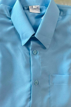 REF. 1632 - CAMISA OXFORDINE SOCIAL M/CURTA