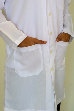REF. 3320 - JALECO BÁSICO OXFORD MASCULINO - Clipper - Fardamentos e uniformes em Fortaleza