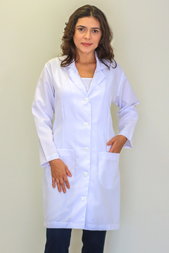 REF. 3322 - JALECO BASICO OXFORD FEMININO - comprar online