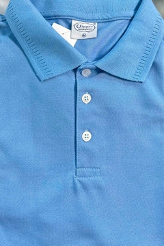 REF. 612 - CAMISA GOLA POLO PIQUET MANGA CURTA - Clipper - Fardamentos e uniformes em Fortaleza