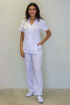 REF. 822 - CONJUNTO CALÇA OXFORD COM ZIPER - comprar online