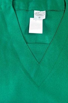 REF. 862M - CONJUNTO CALÇA OXFORD COM BATA GOLA V