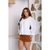 Imagem do Blusa Feminina Manga Comprida Babados Estilo Boho Chic