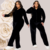 Conjunto Feminino de Veludo Plush Blusa e Calça Plus Size Tamanho G1 Luxo e Conforto na internet
