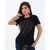Blusa Feminina T-Shirt Slim Moda Tendência Boho Chic