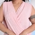 Blusa Feminina Transpassada Mariana Crepe Duna Elegante Social