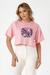 Camiseta CROPPED Blusa Feminina OVERSIZED 100% Algodão Tamanho Único Confortável na internet