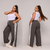 Calça Alfaiataria Plus Size G1 Listras na lateral Versátil Esportiva Elegante Moda Curvy