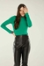 Blusa de frio cacharrel feminina gola alta cor verde na internet