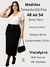Imagem do Blusa Tshirt Camiseta Feminina Plus Size Gola V Branca Viscolycra GG Veste 48/54 Moda Curvy
