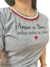 Camiseta T-shirt Moda Evangélica Amar a Deus Com Pérolas Cinza