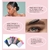 KIT 100 ESCOVINHAS DESCARTÁVEL GLITTER SOBRANCELHA CÍLIOS - loja online