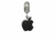 Berloque maça apple em aço inox