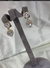 Brinco coração cristal zircônia