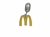 Berloque Mc Donalds em aço inox