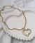 Colar Coração amor de mãe
