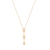 PINGENTE FLUID 3 PEDRAS S/ FORRO (1203)