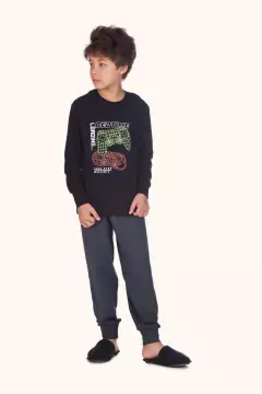 Pijama Infantil Menino Inverno Game