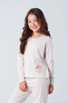 Pijama Infantil Menina Inverno Magia