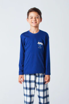 Pijama Juvenil Menino Inverno Sleep