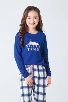 Pijama Infantil Menina Inverno Sleep