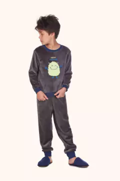 Pijama Infantil Menino Inverno Monster