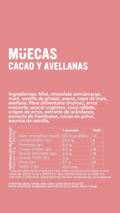 Barrita Cacao y Avellanas en internet