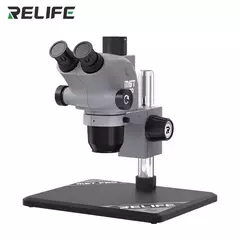 Microscopio trinocular HD RELIFE RL-M6T Pro-B11 con zoom continuo de 6,5 a 65 aumentos - Movilcell