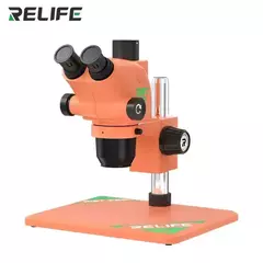 Microscopio trinocular HD RELIFE RL-M6T Pro-B11 con zoom continuo de 6,5 a 65 aumentos - comprar online