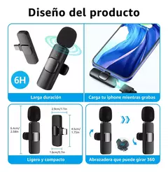Micrófono doble inalámbrico en internet