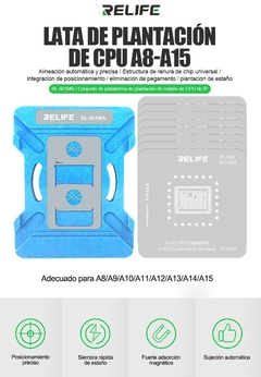 Lata de plantación de CPU A8-A15 RELIFE RL-601MA