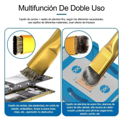 SUNSHINE SS-022D Cepillo doble cabezal de cobre de doble uso SS-022D - Movilcell