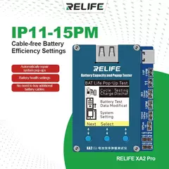 Comprobador emergente de la eficiencia de la batería RELIFE XA2 Pro